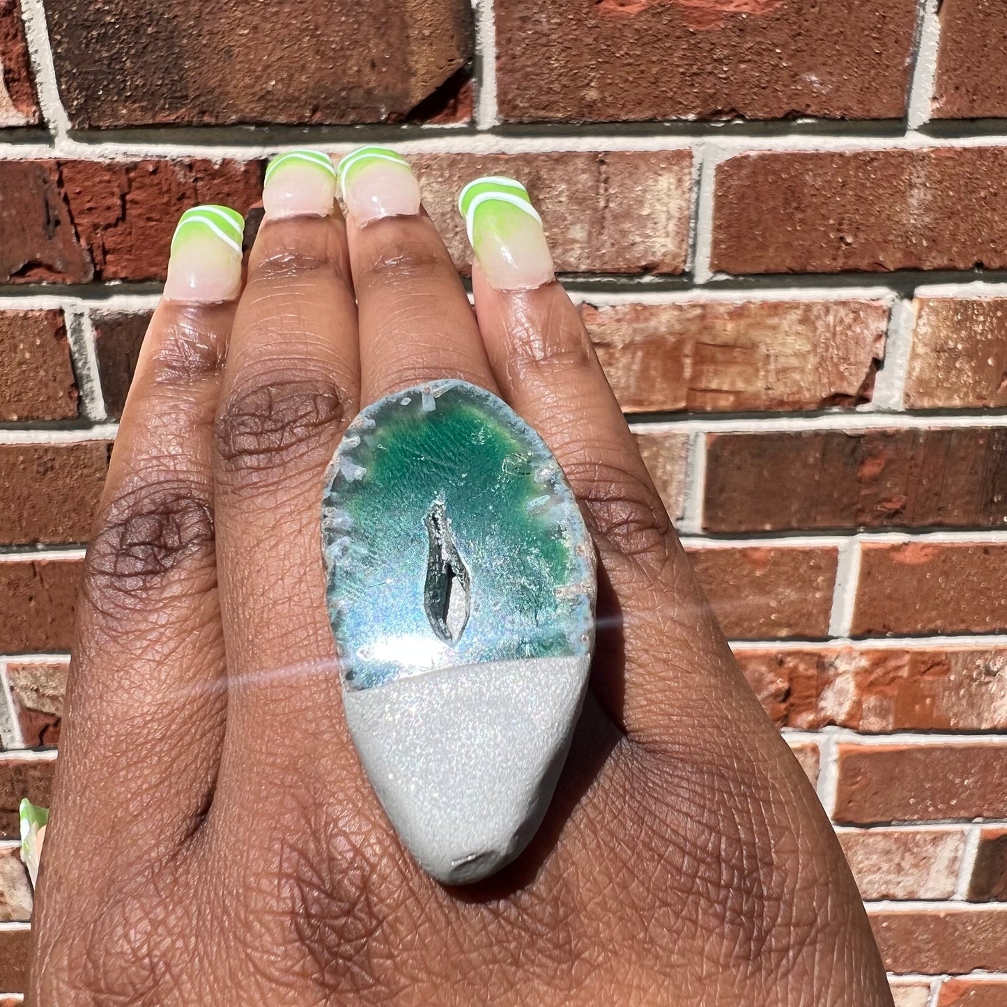 Quartz- Green