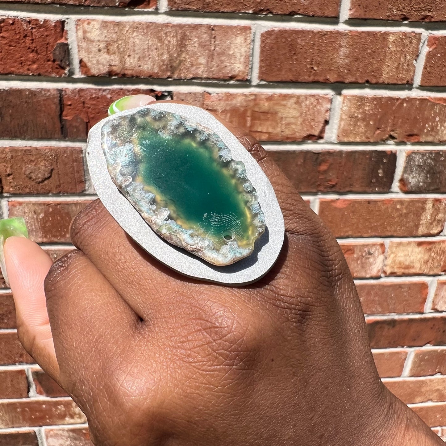 Quartz- Teal