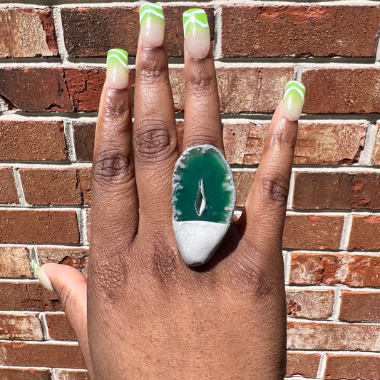 Quartz- Green