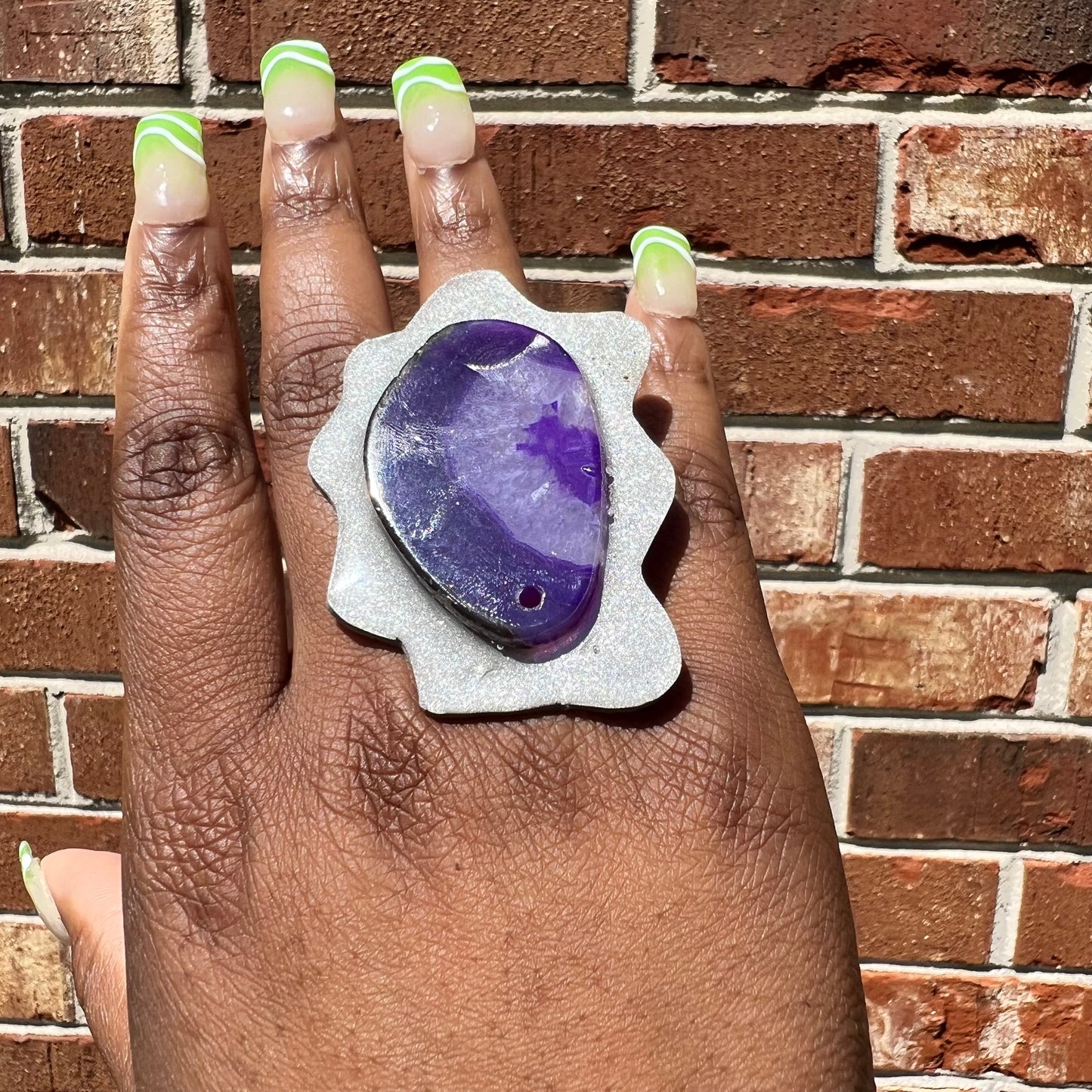 Quartz- Purple